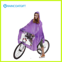 Moda PVC Unisex bicicleta lluvia Poncho Rvc-046